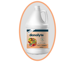 Danolyte Fruit + Veggie Wash gallon