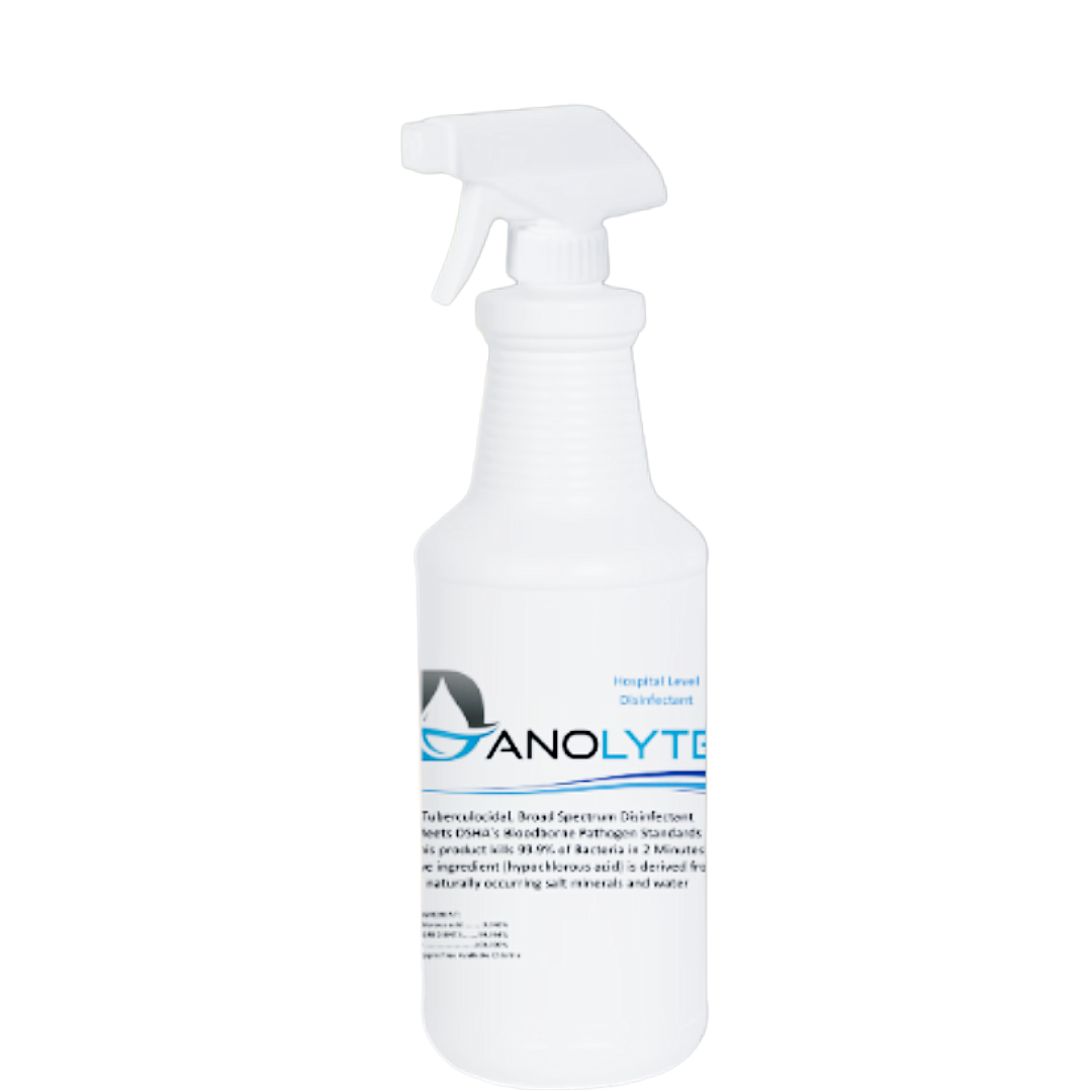 Danolyte Disinfectant quart spray bottle