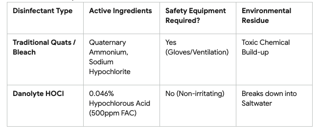 Danolyte Clean Ingredients