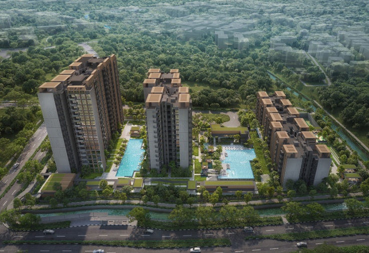 Pinery Residences Bird's Eye View