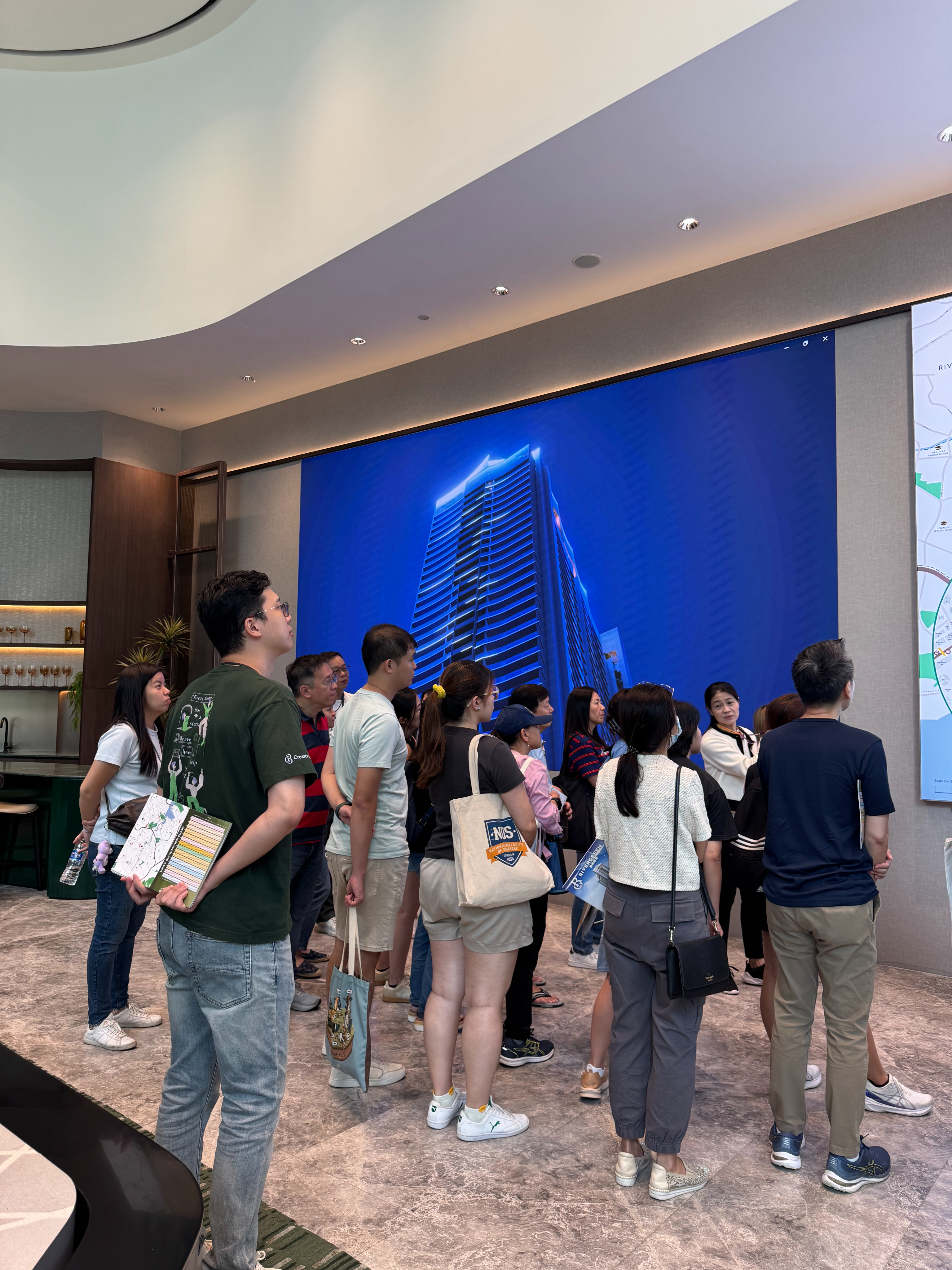 Investors on a Crestbrick tour