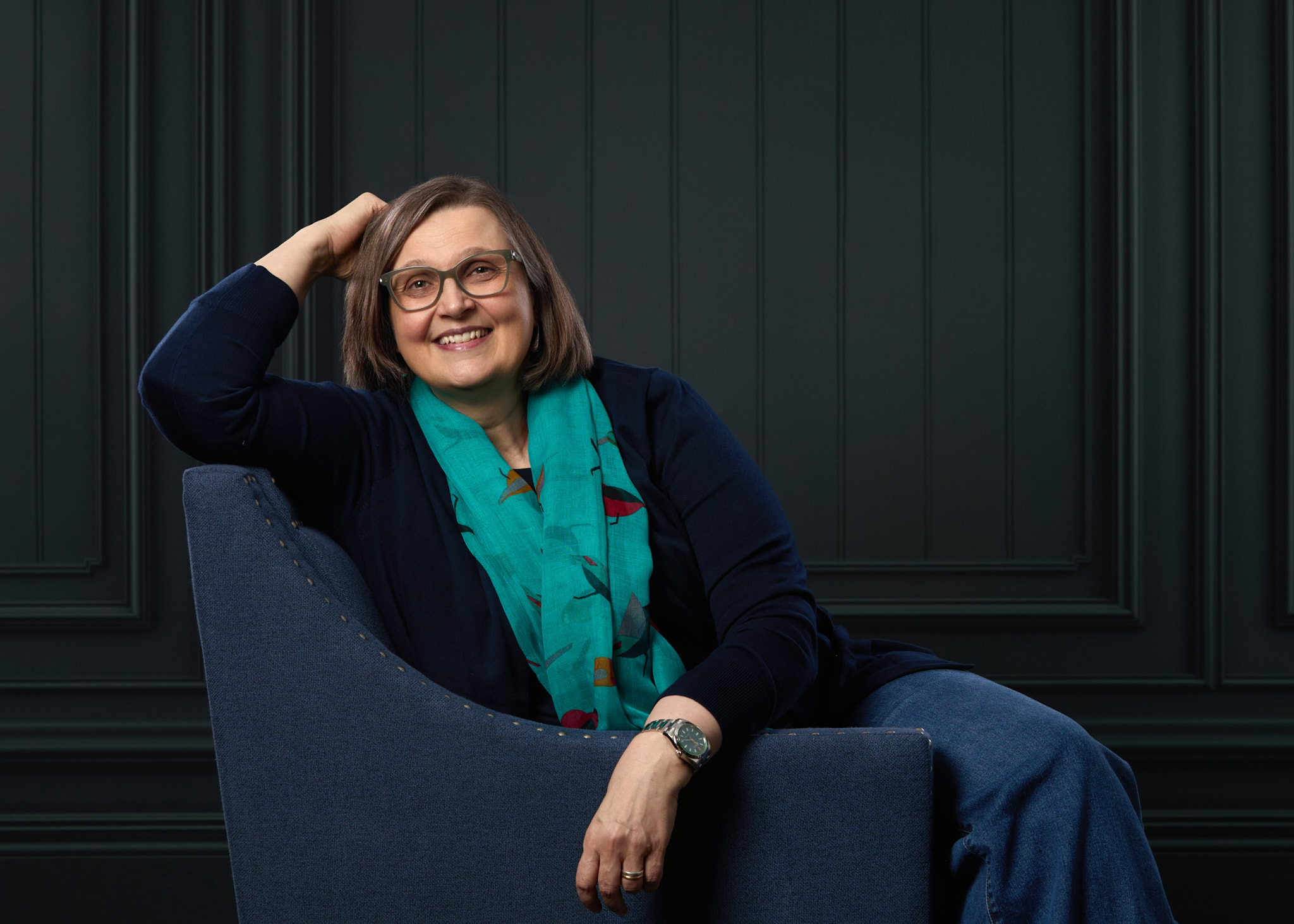 Personal branding portrait session