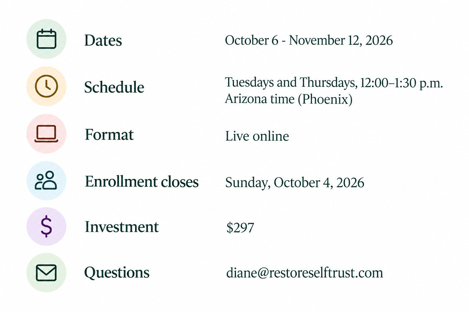 Program Details