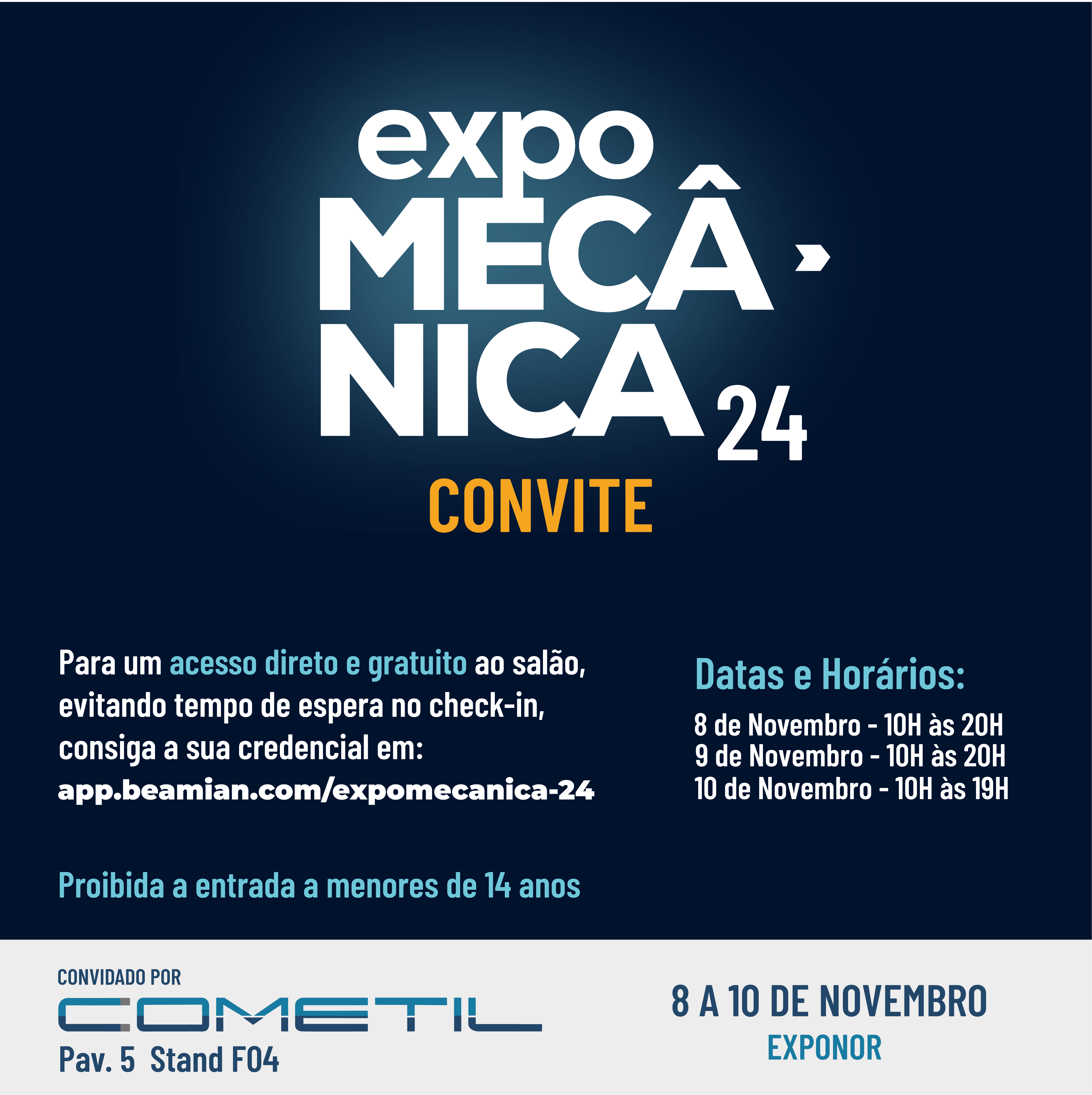 Cartaz da feira Exponor