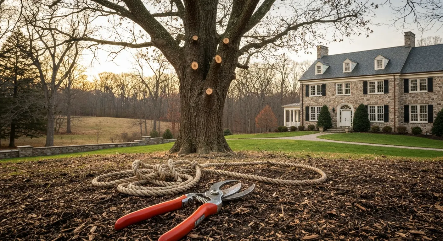 Tree trimming service