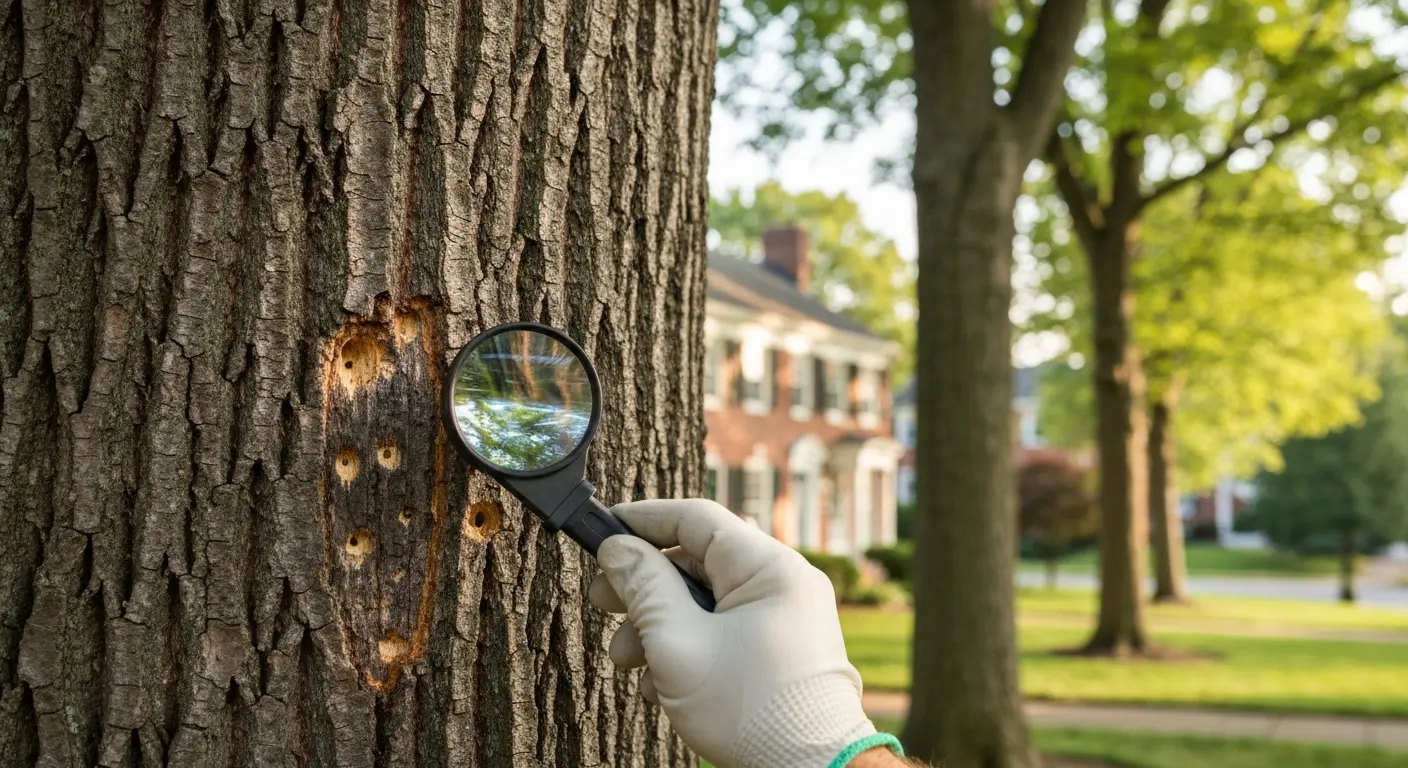 Tree health inspection