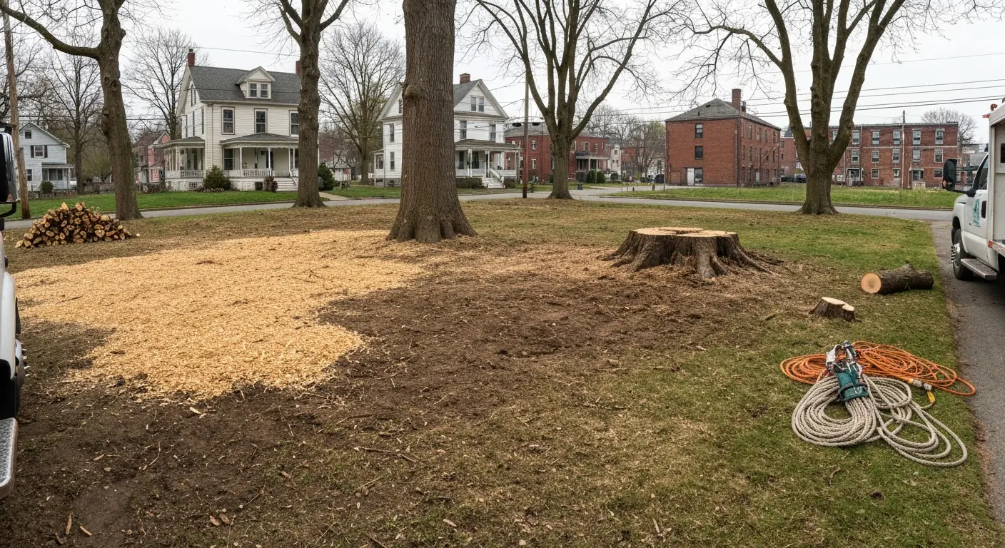 Tree removal in Scranton