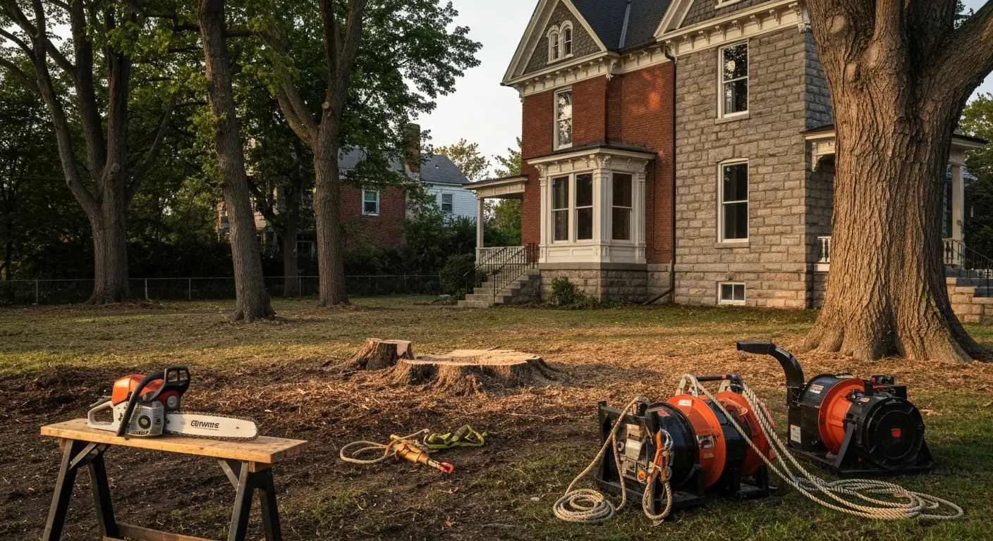 Tree removal service in Media