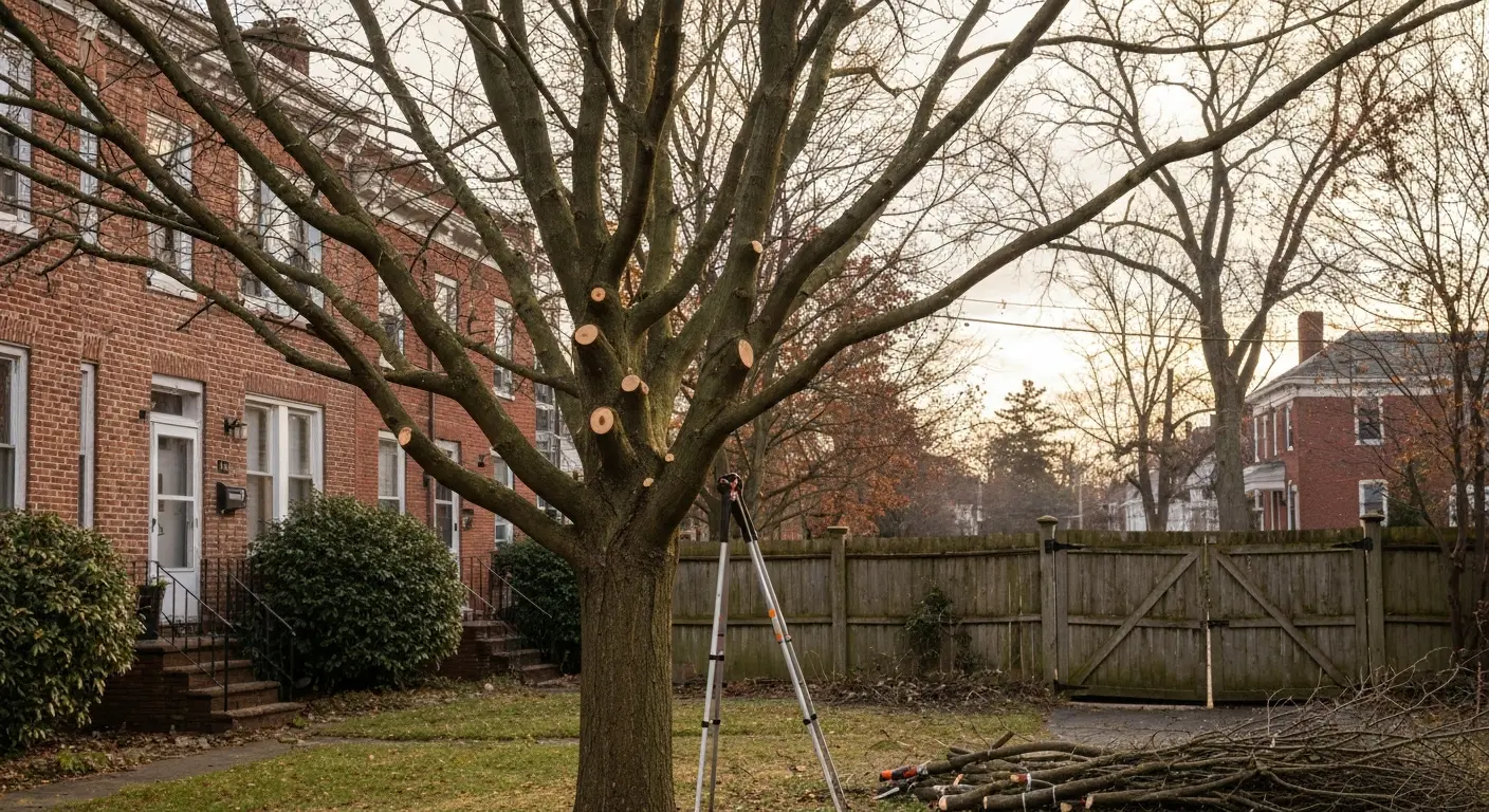Tree trimming service