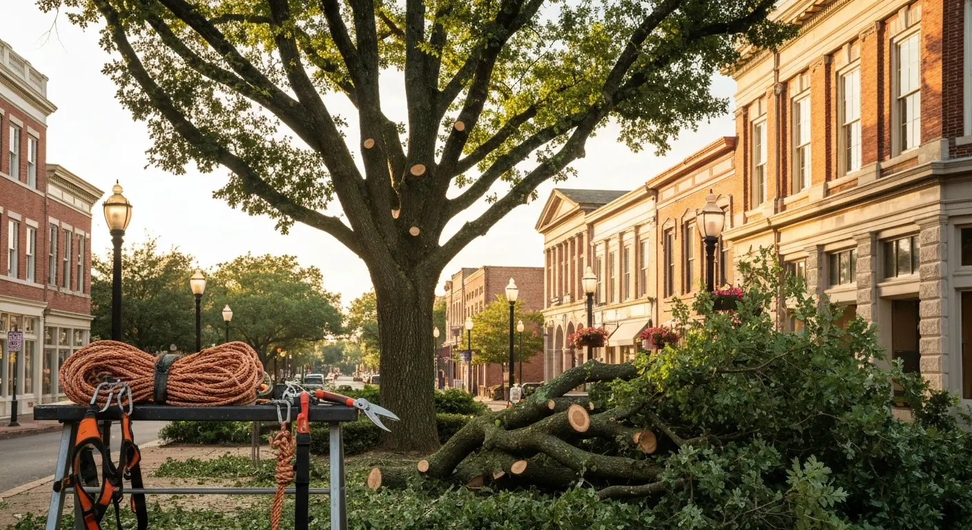 Tree trimming service