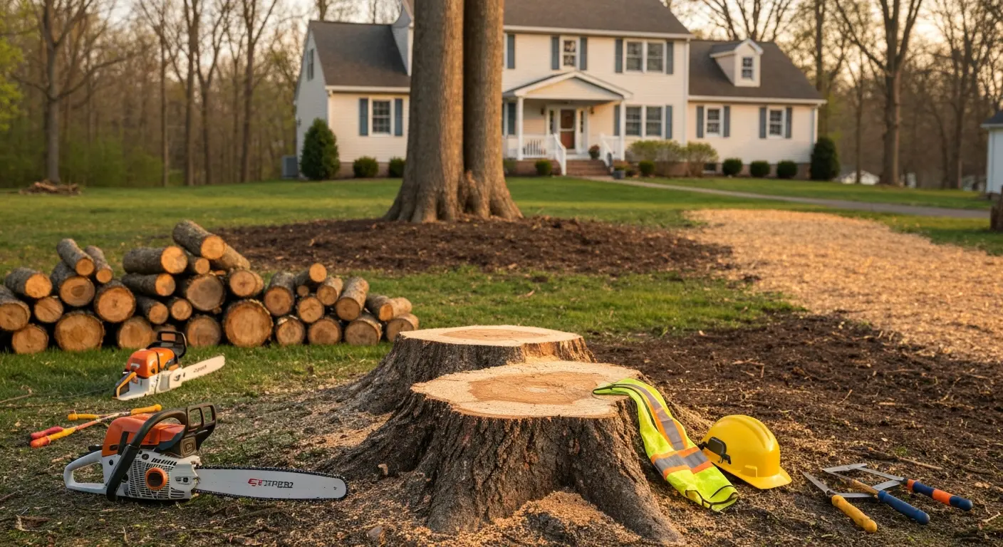 Tree removal process