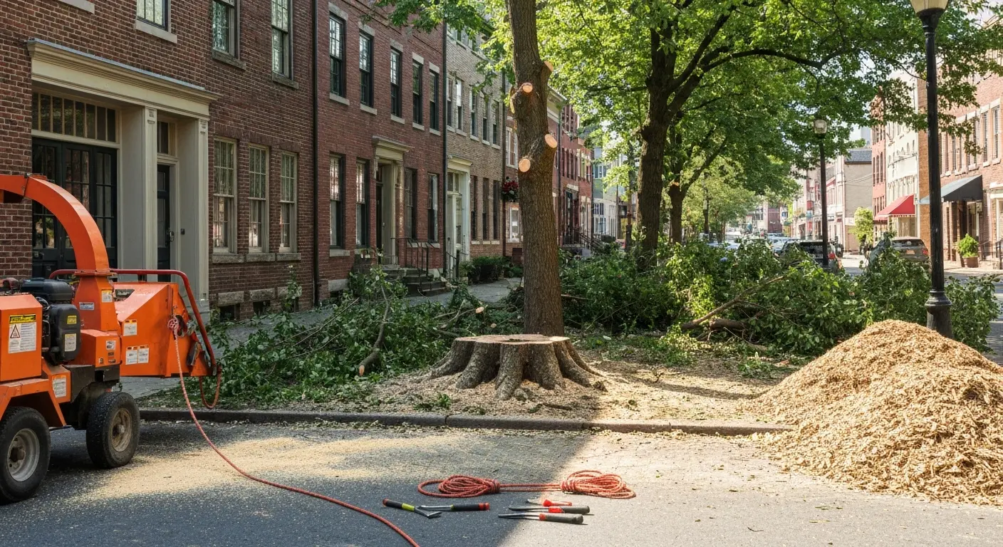 Tree removal project