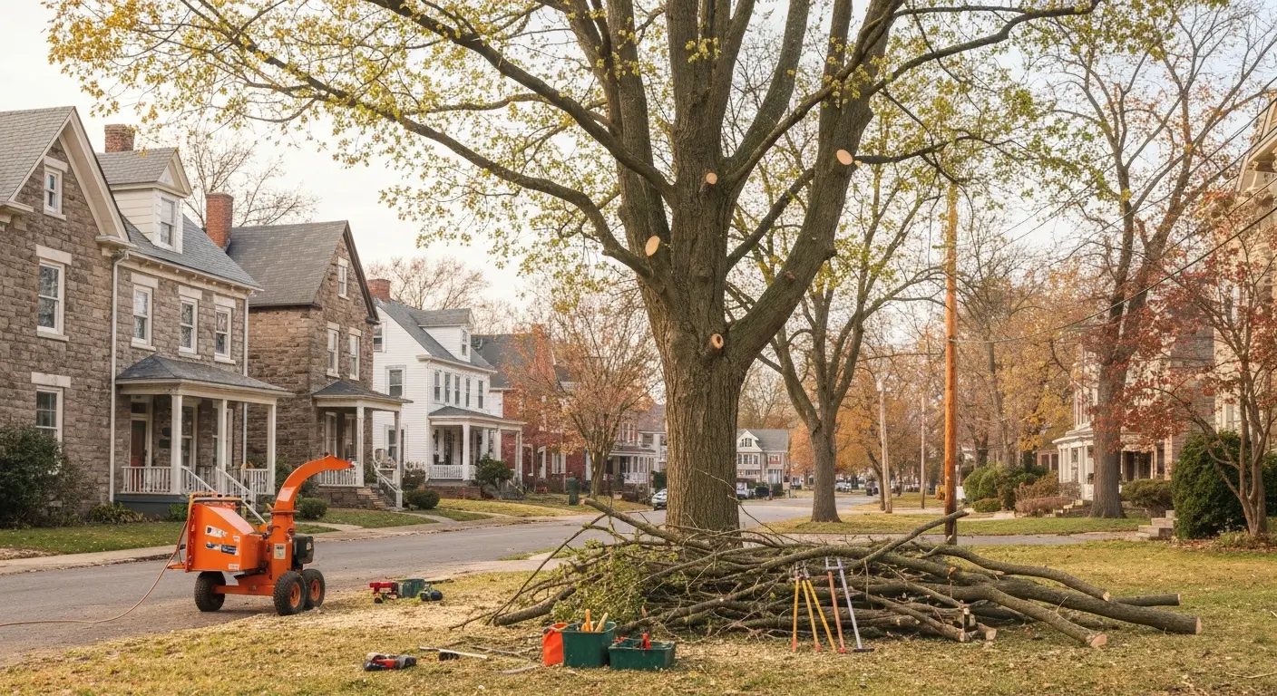 Tree trimming service