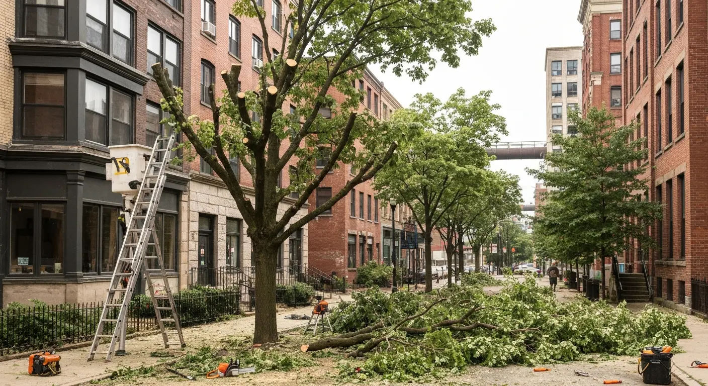 Tree trimming service