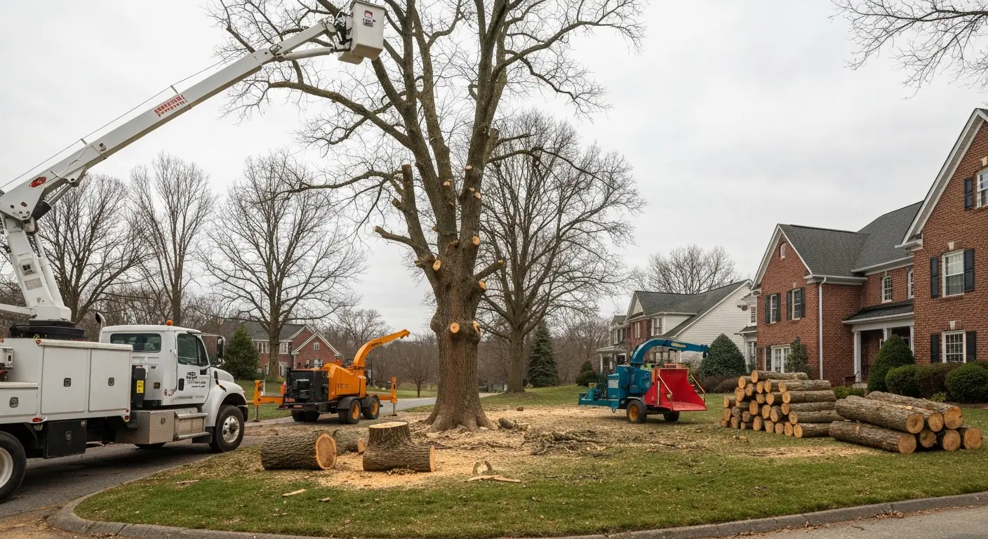 Tree removal project
