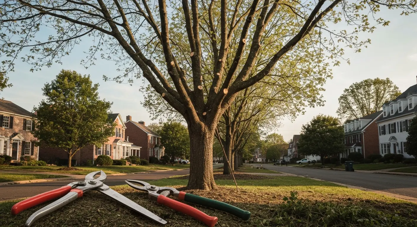 Tree trimming service near Downingtown