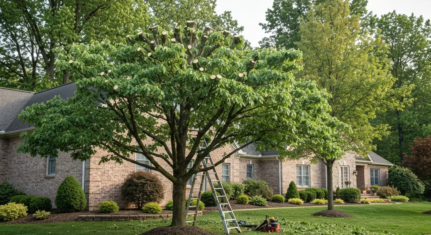 Tree trimming in West Chester