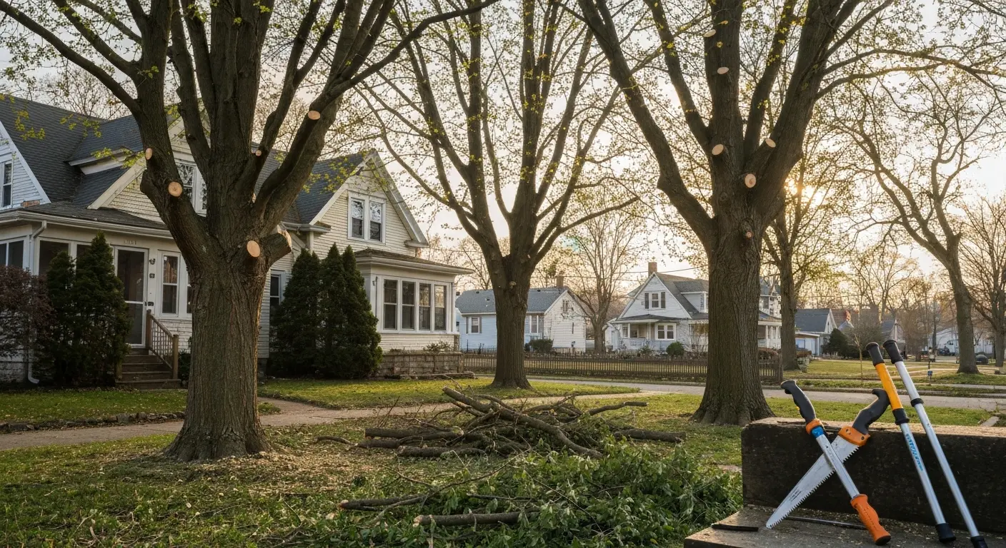 Tree trimming service