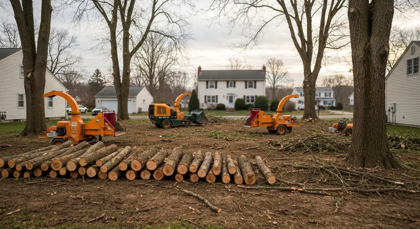 Emergency tree removal service