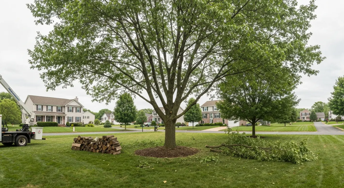 Tree trimming in Millcreek, Erie