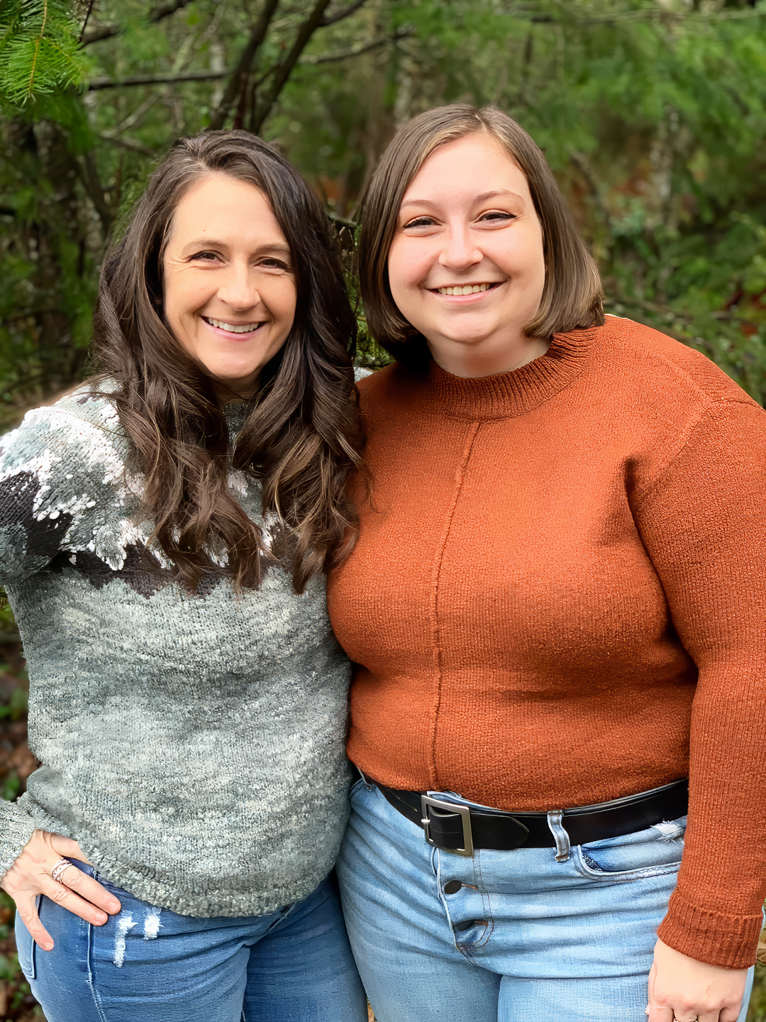 Adina with her daughter Juliana