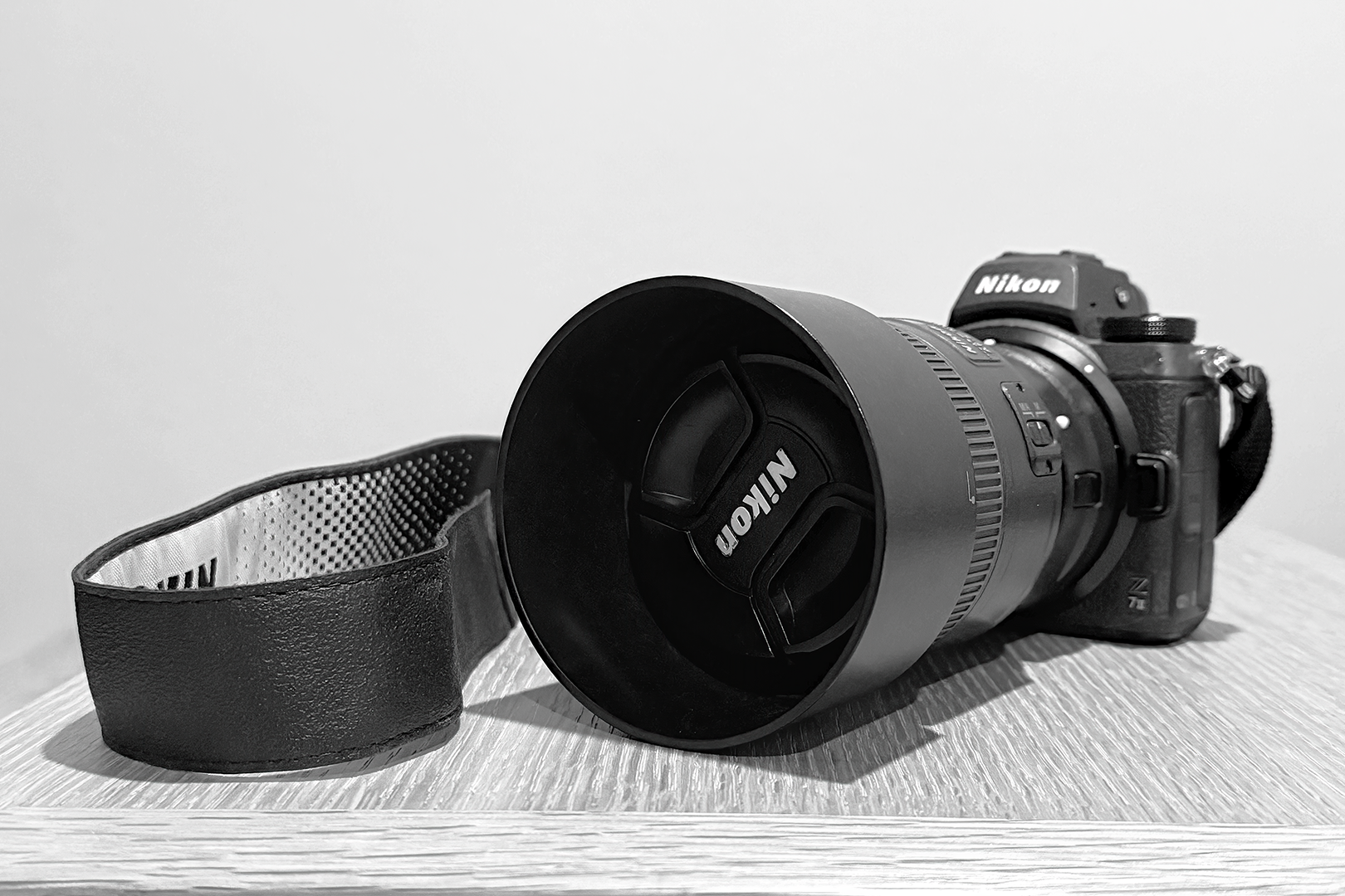 Profile picture of Adina holding her camera. 