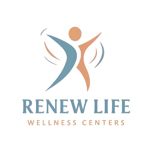 Clean, professional medical spa treatment room with neutral tones at Renew Life RX in Woodlands