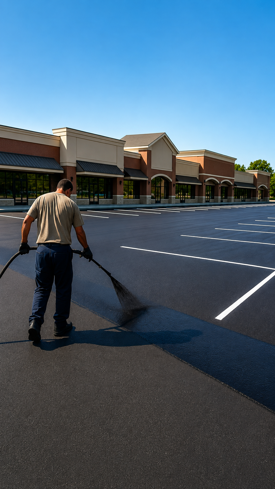  Asphalt Sealcoating