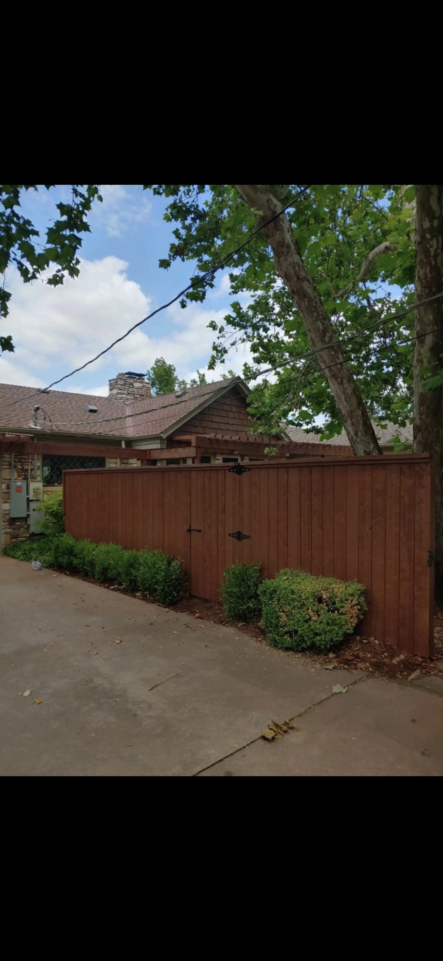 Fence Staining Services