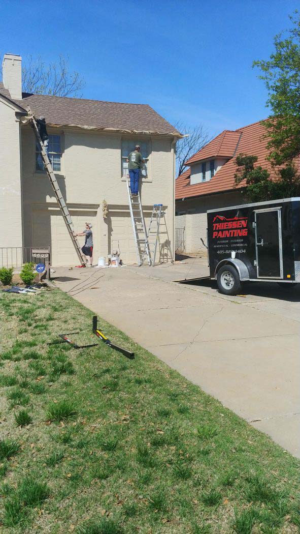 Professional house painting services in Oklahoma
