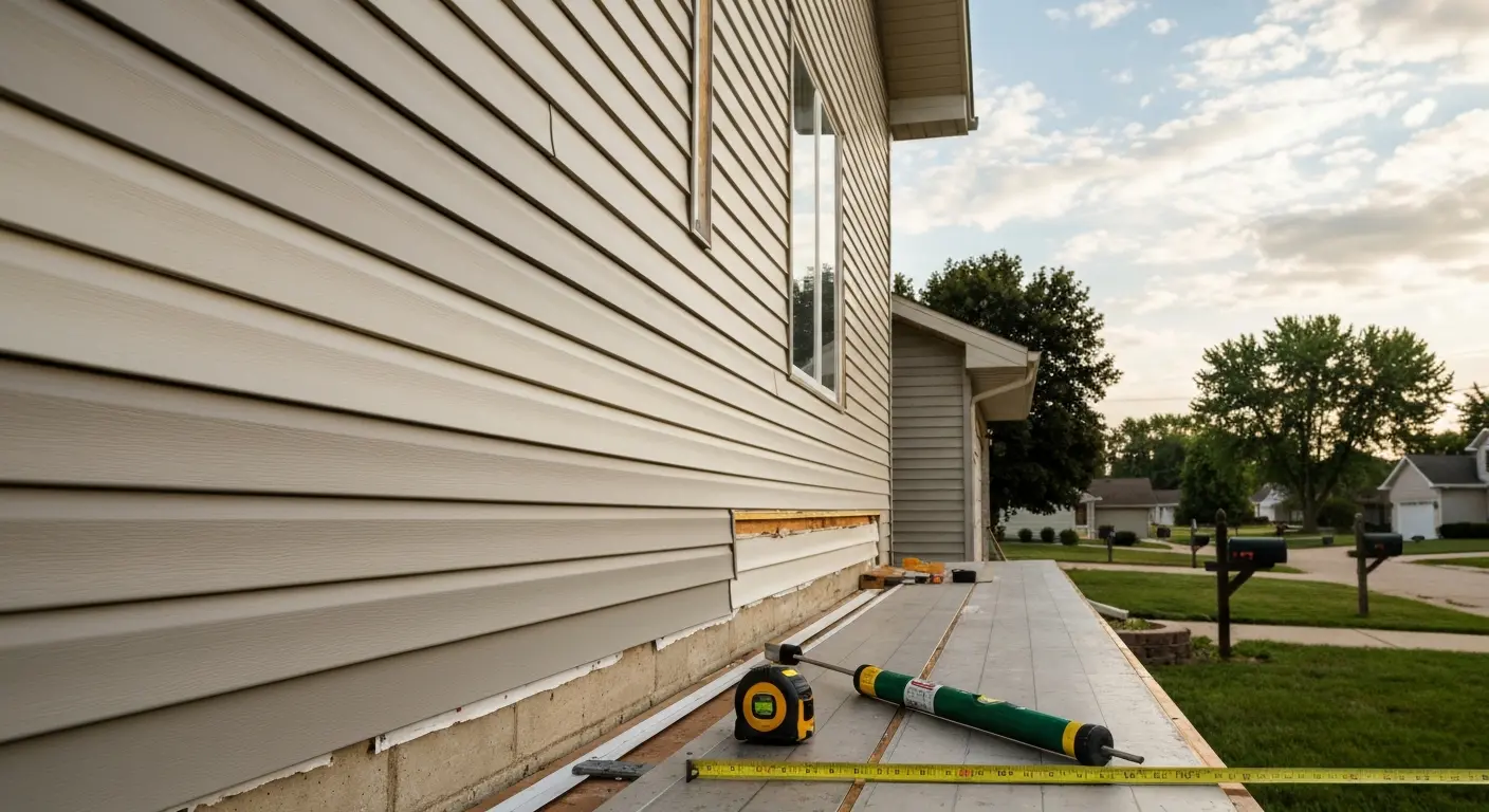 Siding installation