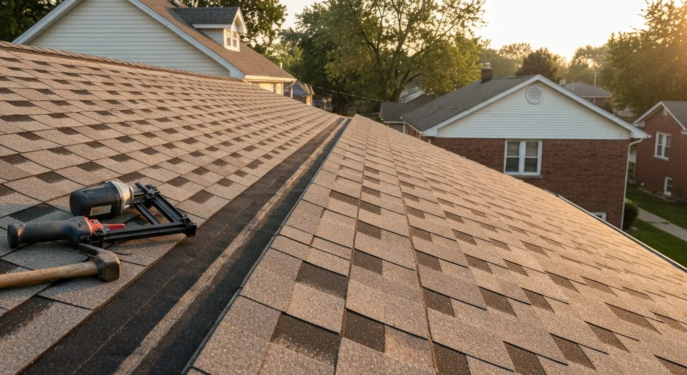 New roof installation in Bolingbrook
