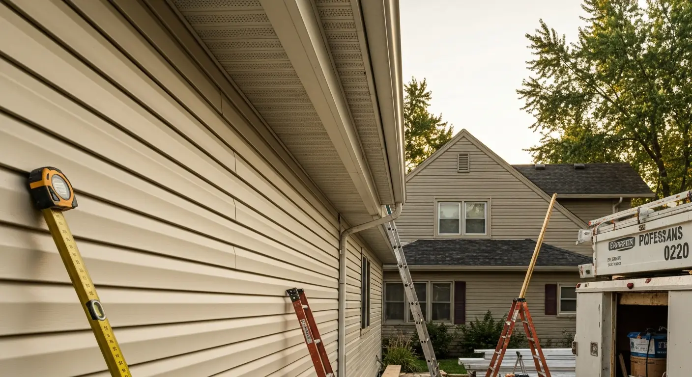 Siding replacement project