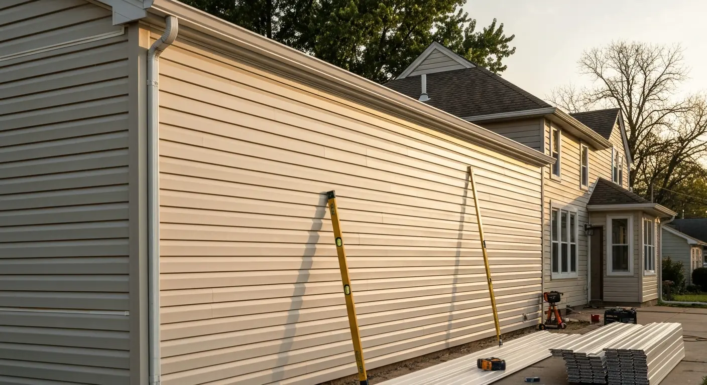 Siding installation