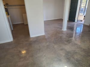 Metallic epoxy in Easley