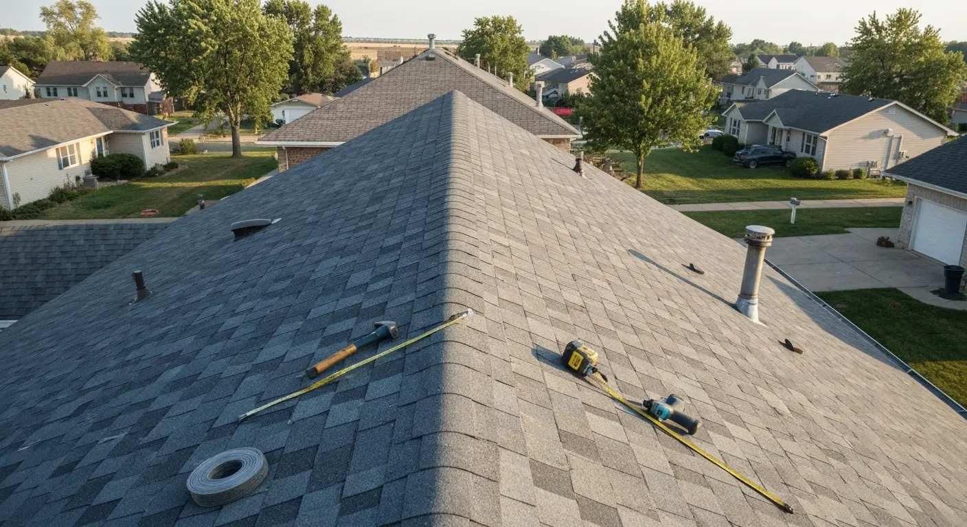 Roof replacement project