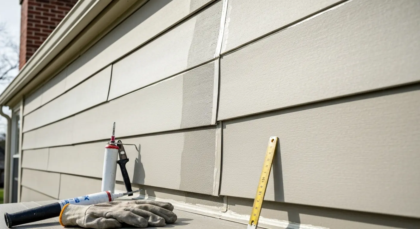 Fiber cement siding repair in Kankakee