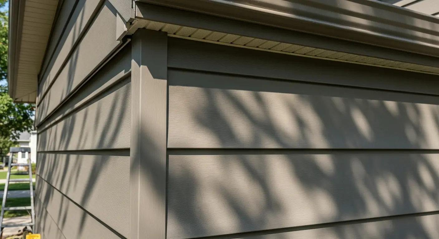 Fiber cement siding installation