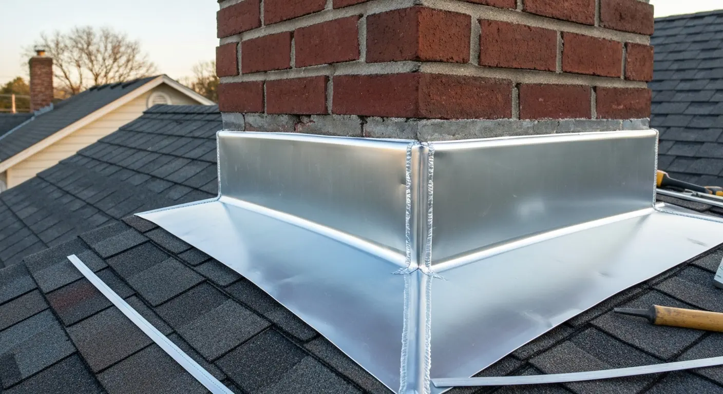 Flashing and chimney repair work