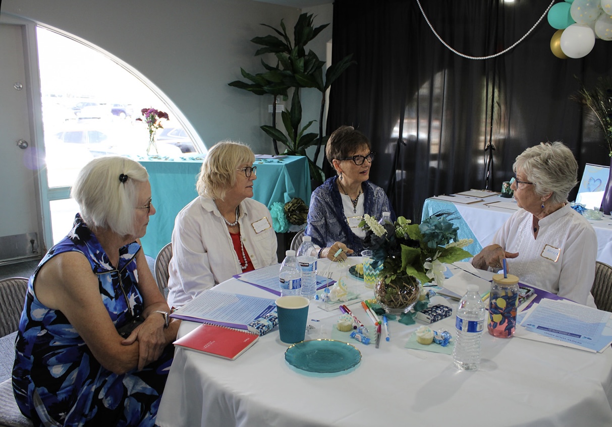 A moment from a Spark Our Spirit Ministries event