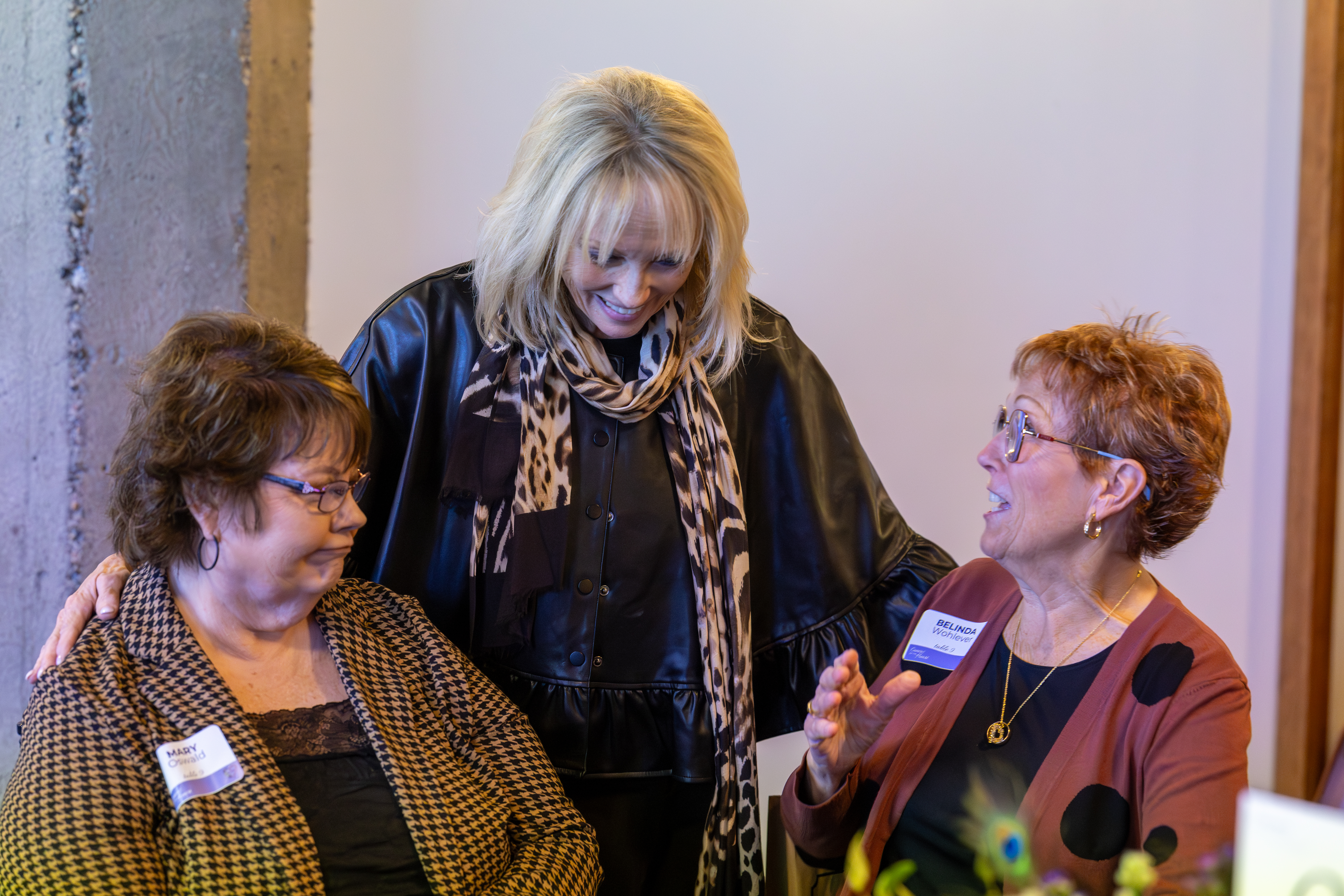 A moment from a Spark Our Spirit Ministries event