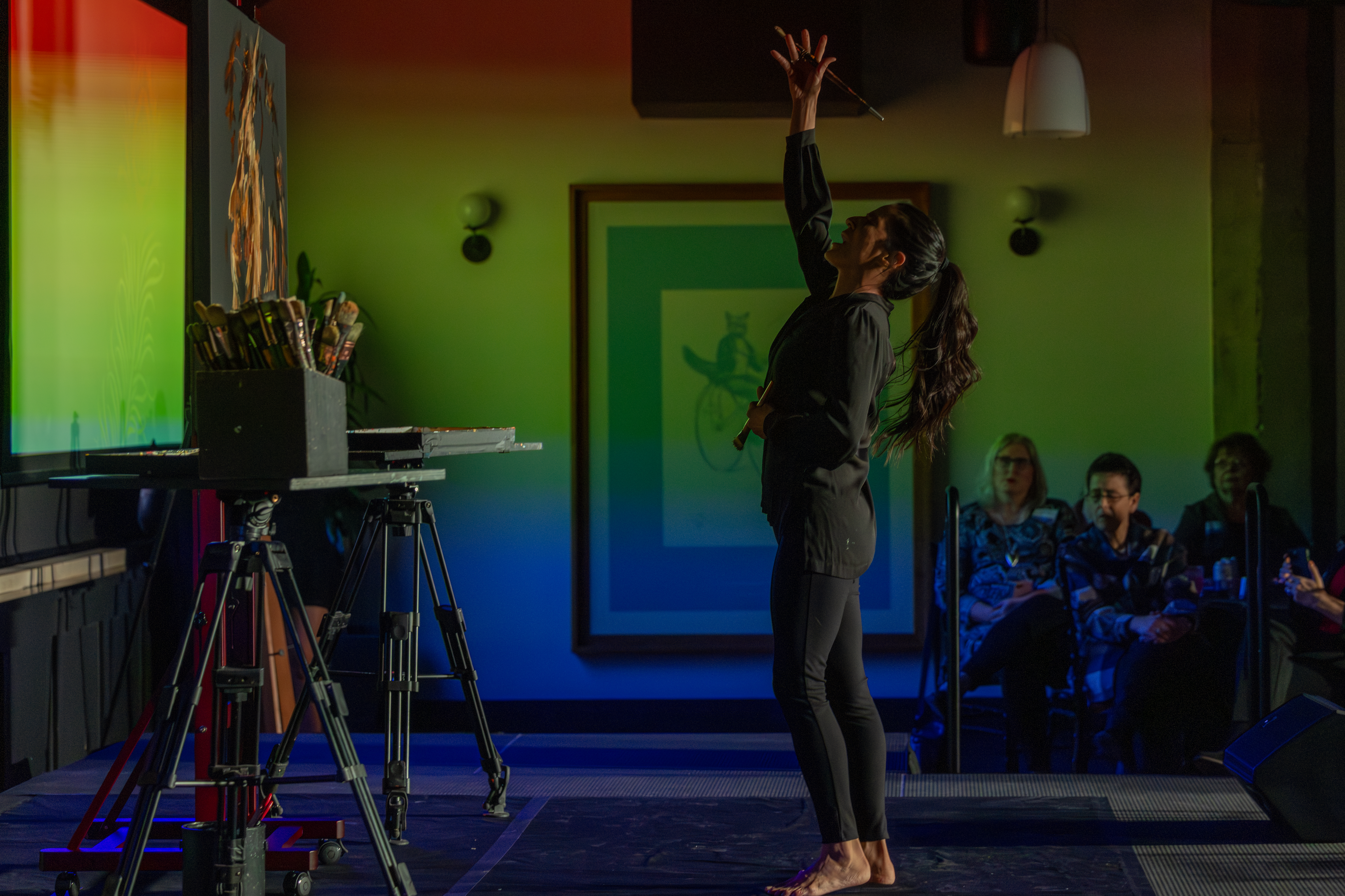 A moment from a Spark Our Spirit Ministries event