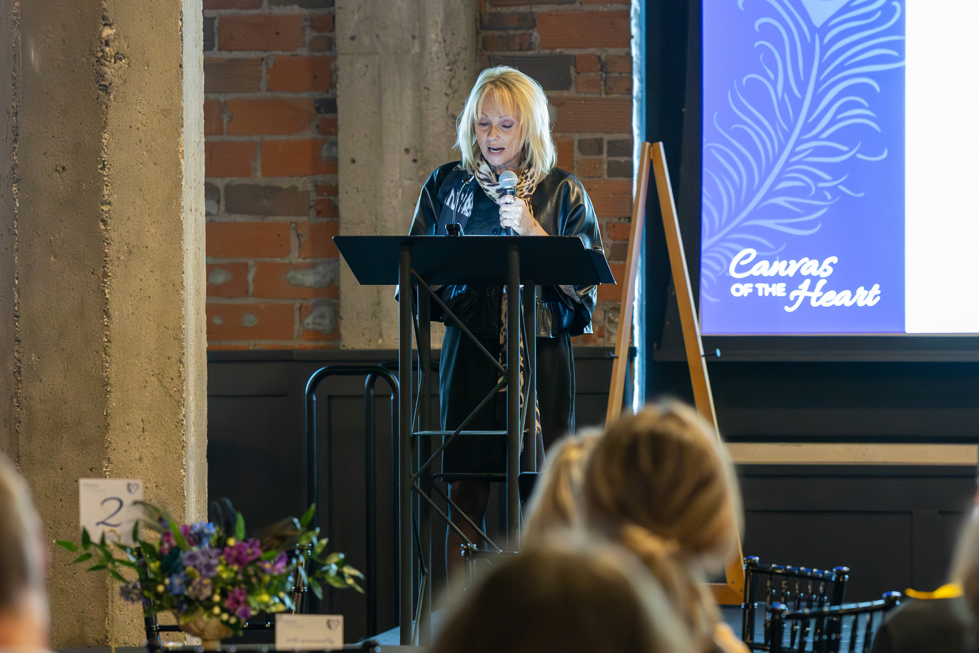 A moment from a Spark Our Spirit Ministries event