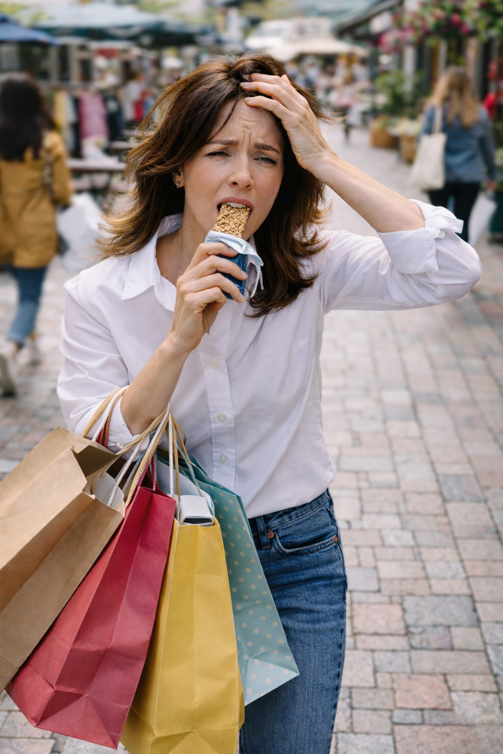 Rushed, exhausted, and eating on the go — the reality of busy days and how they quietly impact hunger and weight. Rushed, exhausted, and eating on the go — the reality of busy days and how they quietly impact hunger and weight.