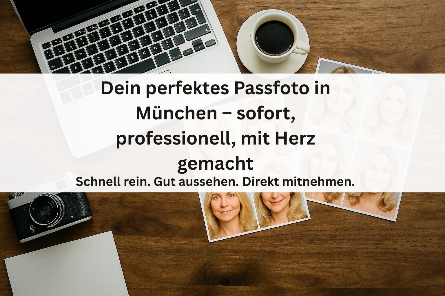 Freundliches Team bei Fotostudio Brilliantdruck für Passfotos