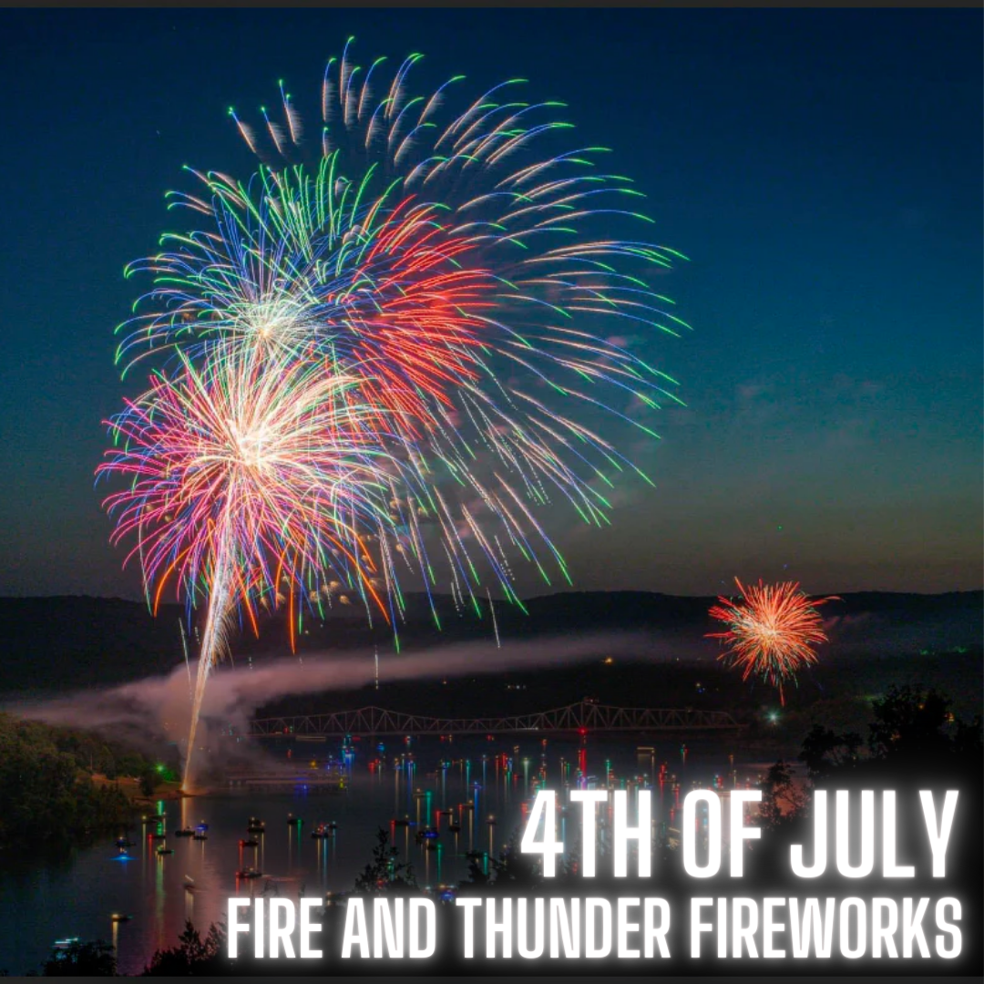 4th of July Fire and Thunder Fireworks Shell Knob, MO