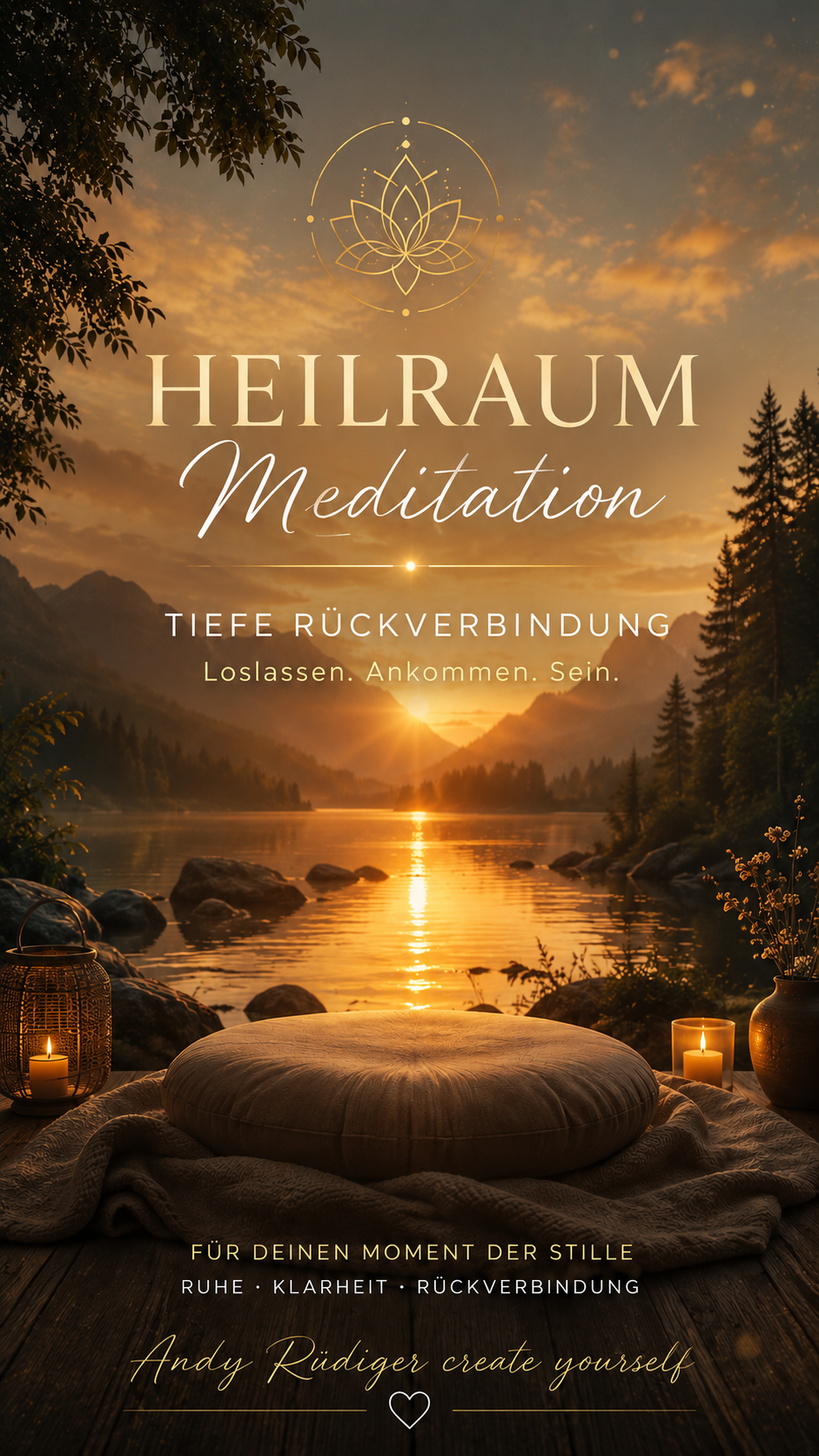 Heilraum Meditation · Tiefe Rückverbindung