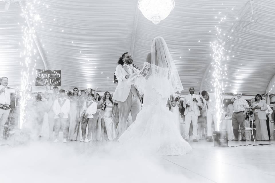 Wedding reception entertainment by Syck Events