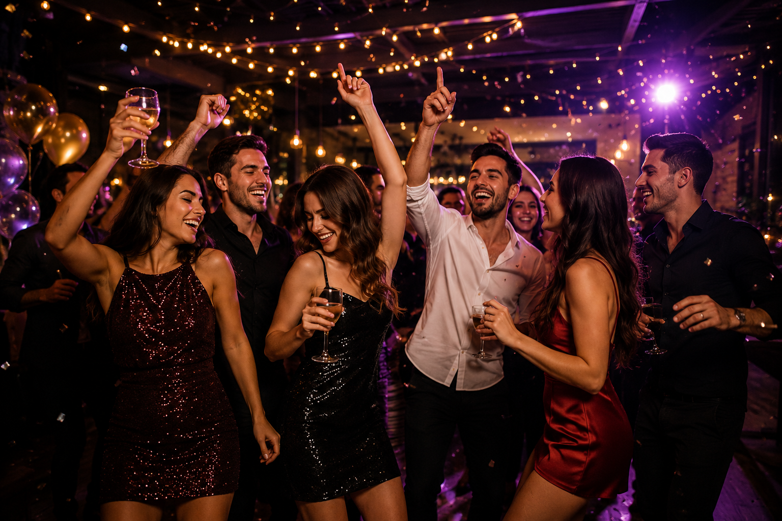 Private party dance floor