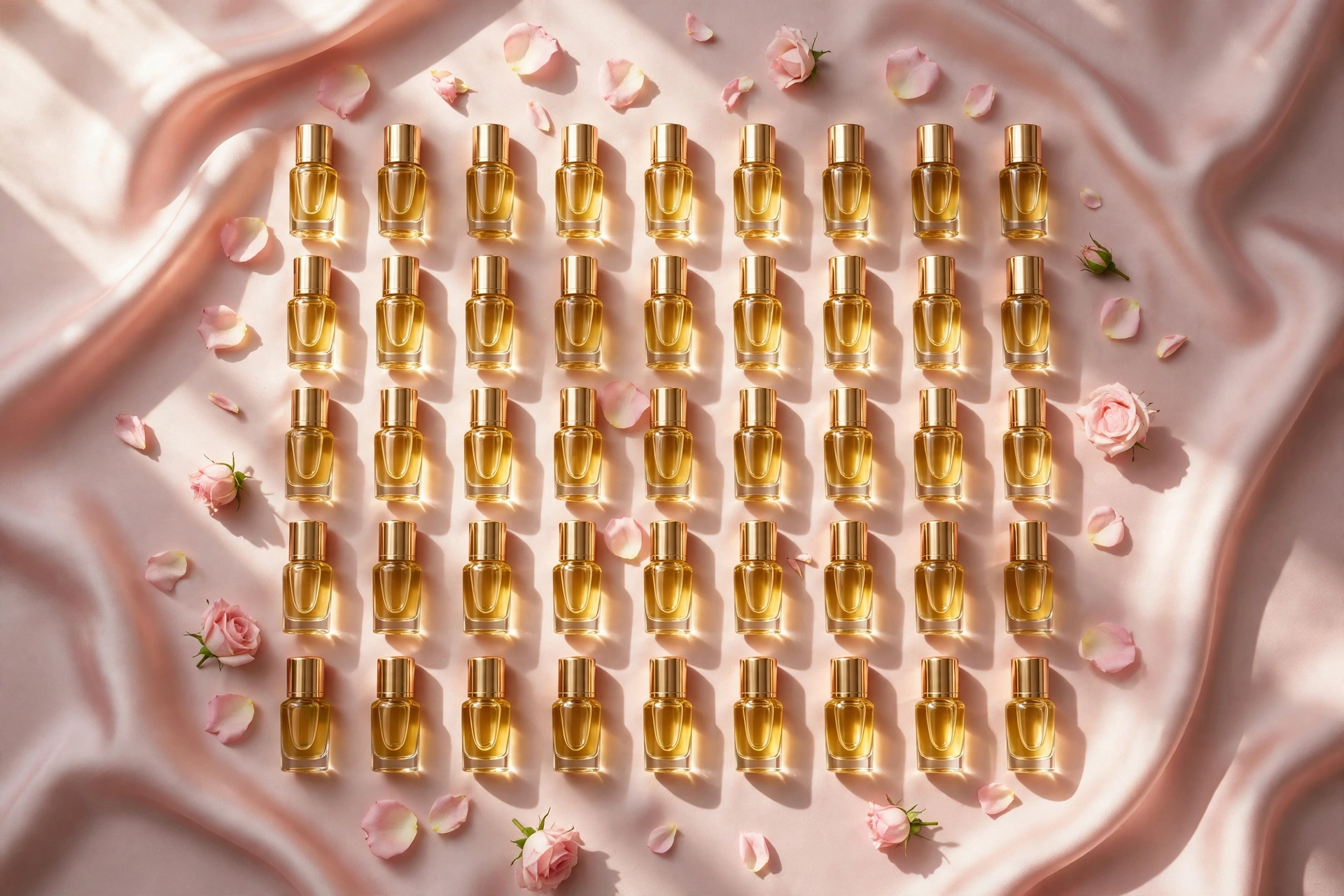 Wall of A&D fragrance oils